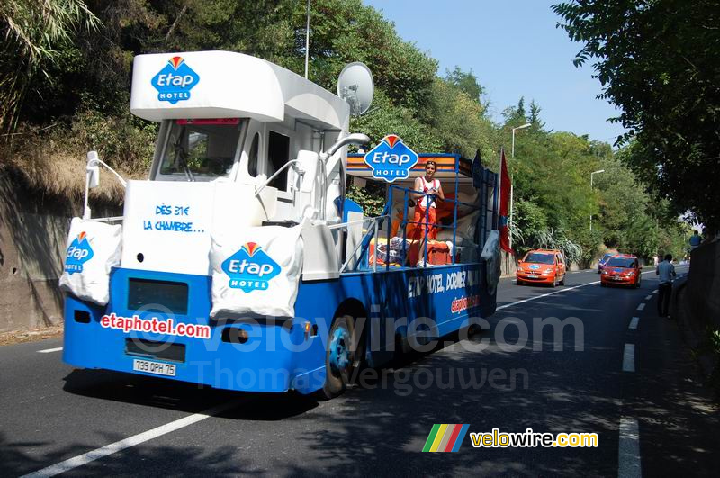 De Etap Hotel reclamecaravaan (3)