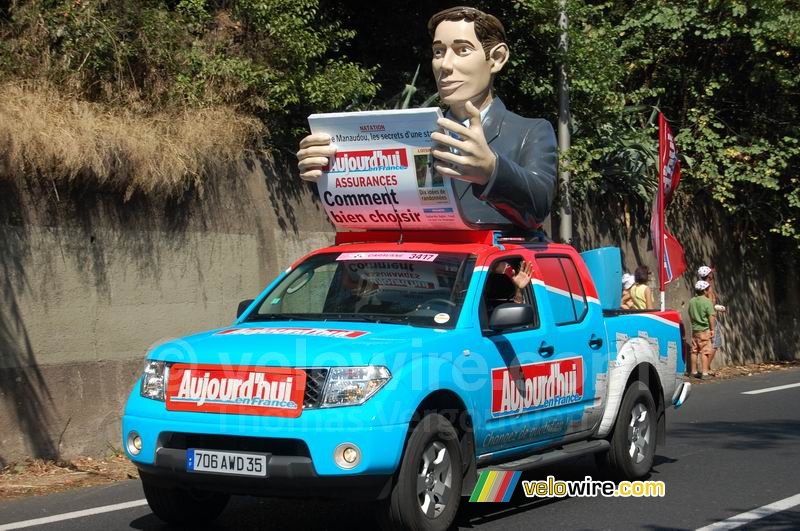 De Aujourd'hui en France reclamecaravaan (4)