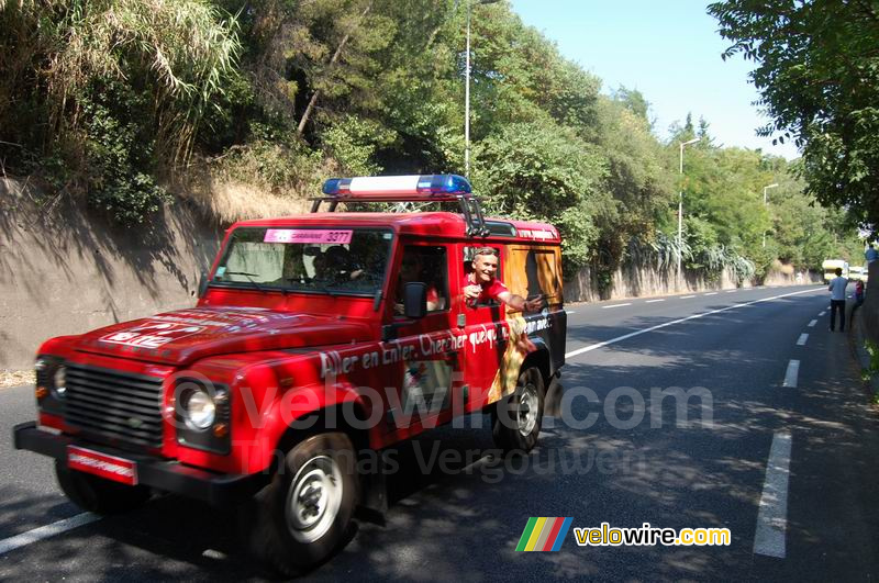 De reclamecaravaan van de brandweer (2)