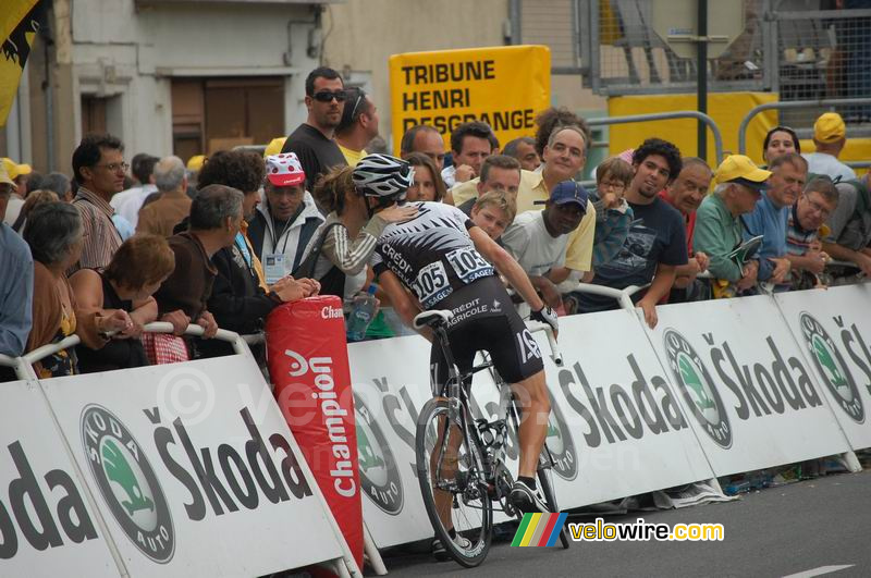 Julian Dean (Crédit Agricole) komt bekenden tegen