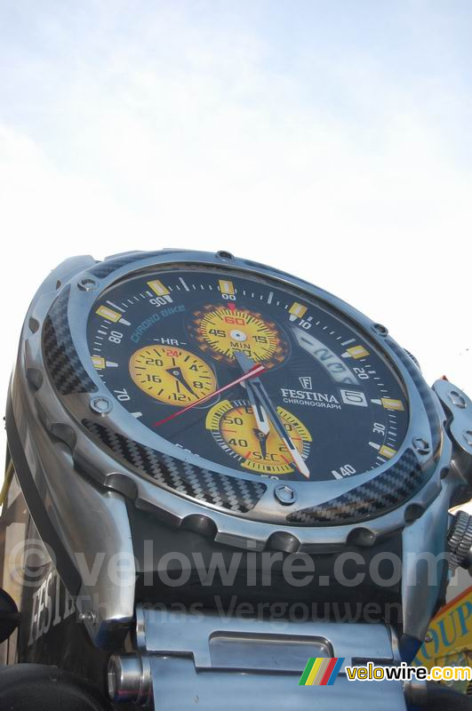 Het zwart/gele Festina horloge