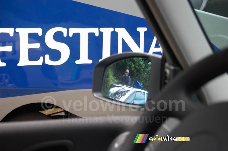 Festina reclamecaravaan - weer een spiegeleffect