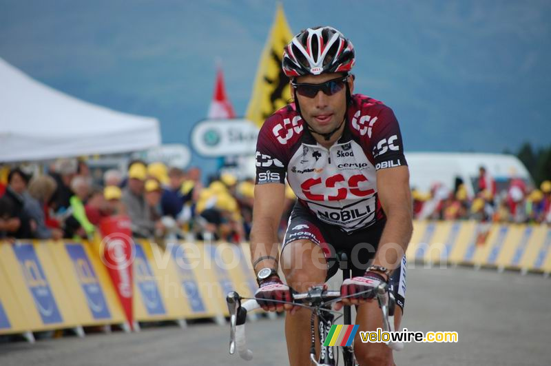 Inigo Cuesta (CSC) op Plateau-de-Beille