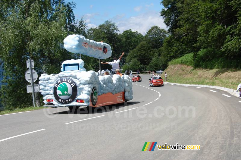 De Škoda reclamecaravaan