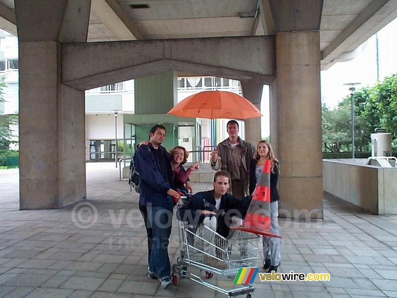 Cédric, Isabelle, Thomas, Jorg & Nathalie