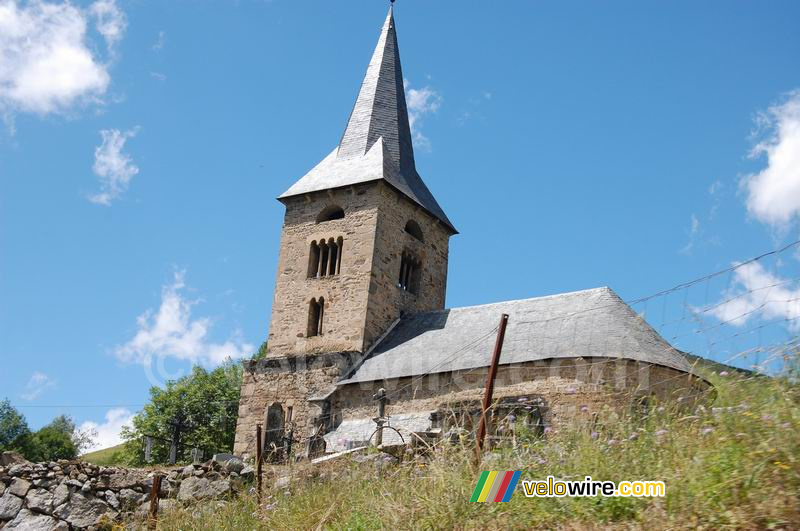 De kerk van Cazeaux-de-Larboust