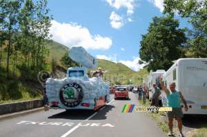 La caravane Škoda sur le Col de Peyresourde (532x)