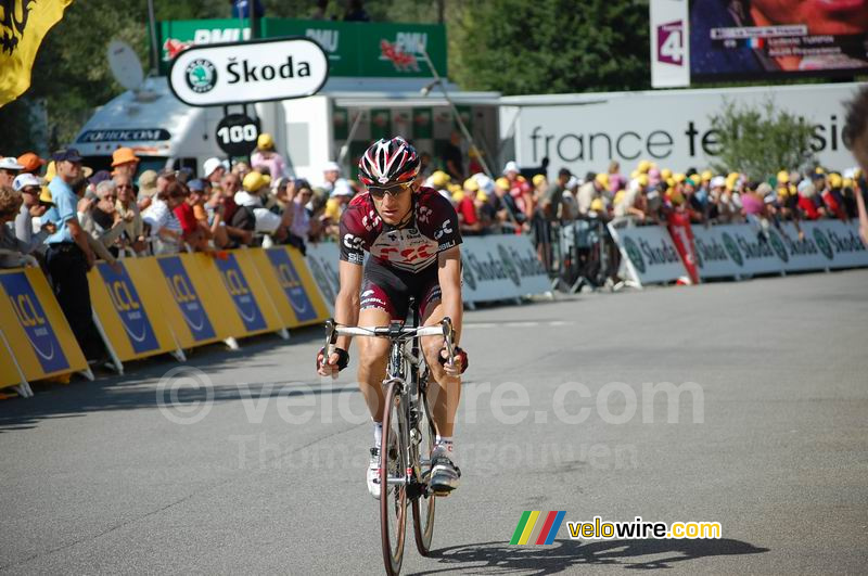 Kurt-Asle Arvesen (CSC) in Loudenvielle