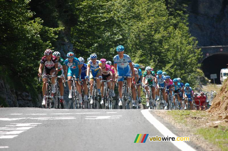 Het peloton terug in Frankrijk