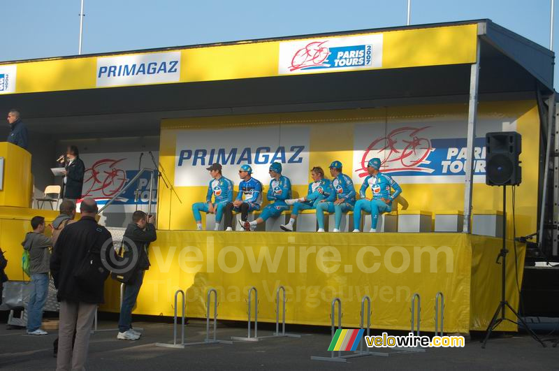 Het Bouygues Telecom team