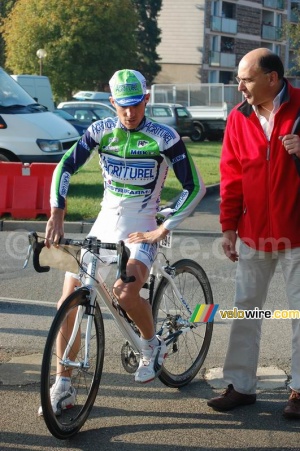 Romain Feillu (Agritubel) qui gagnait encore jeudi dernier Paris-Bourges (882x)