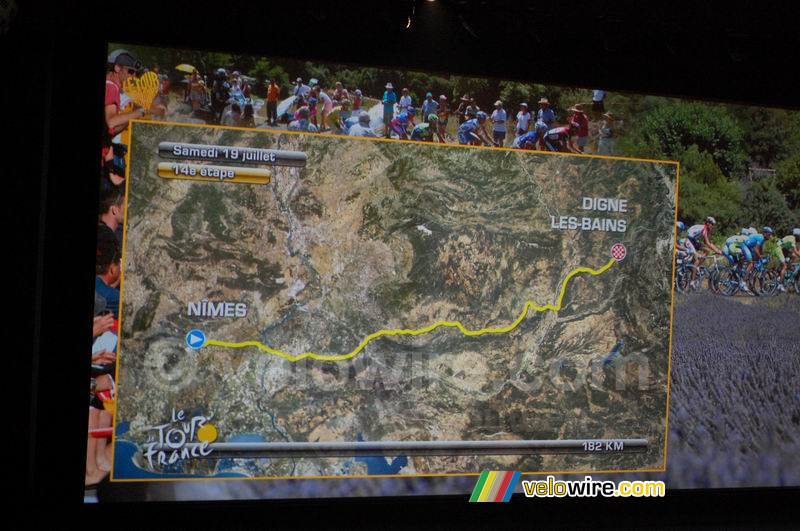 Nîmes > Digne-les-Bains - veertiende etappe, zaterdag 19 juli