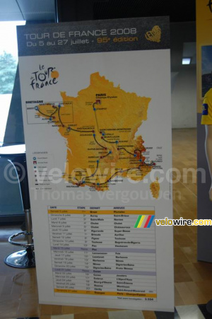 La carte du parcours du Tour de France 2008 (3) (1594x)