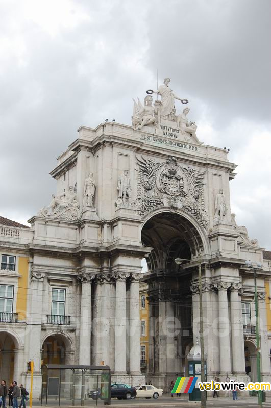 Toegangspoort Praça do Comércio