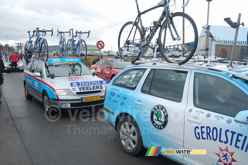 De volgauto van Tom Veelers