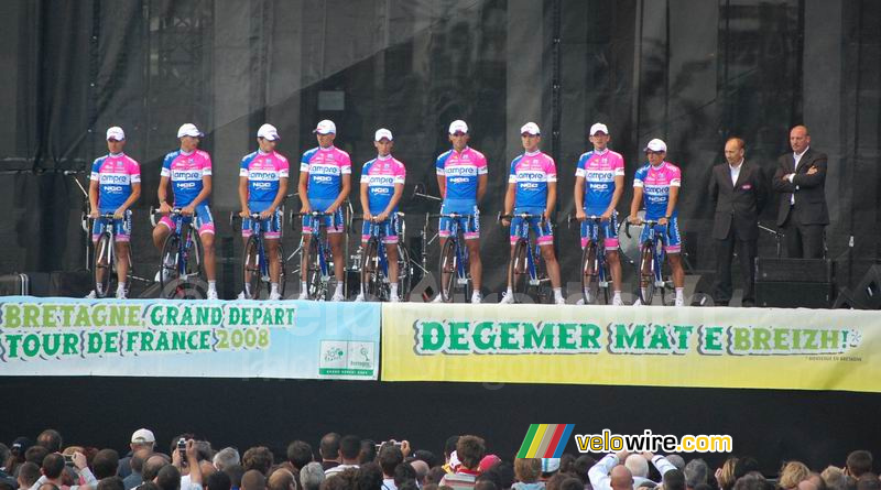 Ploegenpresentatie: Lampre NCG