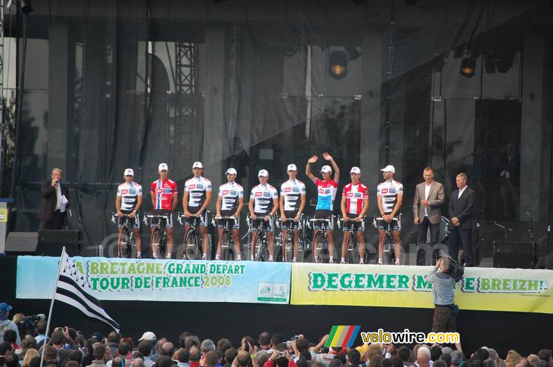 Ploegenpresentatie: Team CSC Saxo Bank