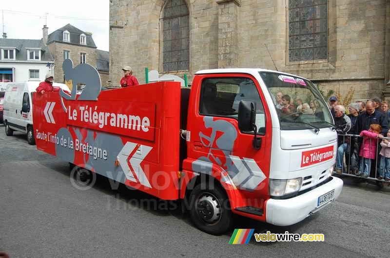 Reclamecaravaan Le Télégramme