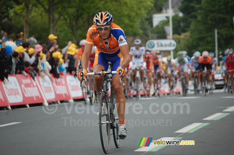 Juan Antonio Flecha (Rabobank) - aankomst Saint-Brieuc