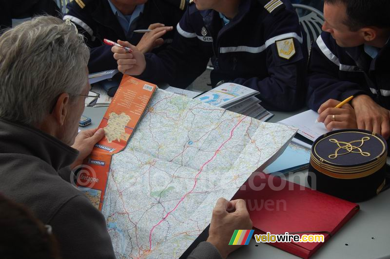De kaart wordt er op na geslagen