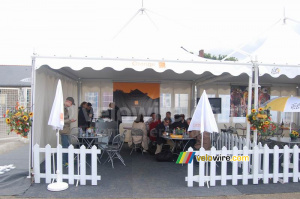 Le stand d'Orange au Relais Etape à Fay-de-Bretagne (595x)