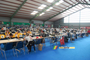 La salle de presse à Châteauroux (681x)