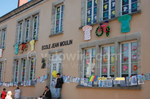Décoration à Aigurande : l'école Jean Moulin bien décorée (886x)
