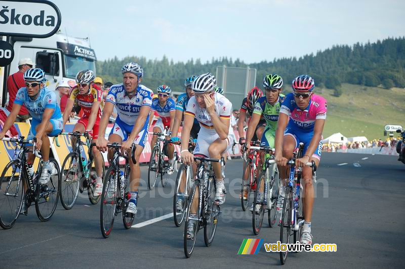 Fabian Wegmann (Gerolsteiner) wil niet op de foto?!