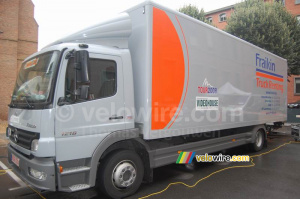 The truck with the technical material (596x)