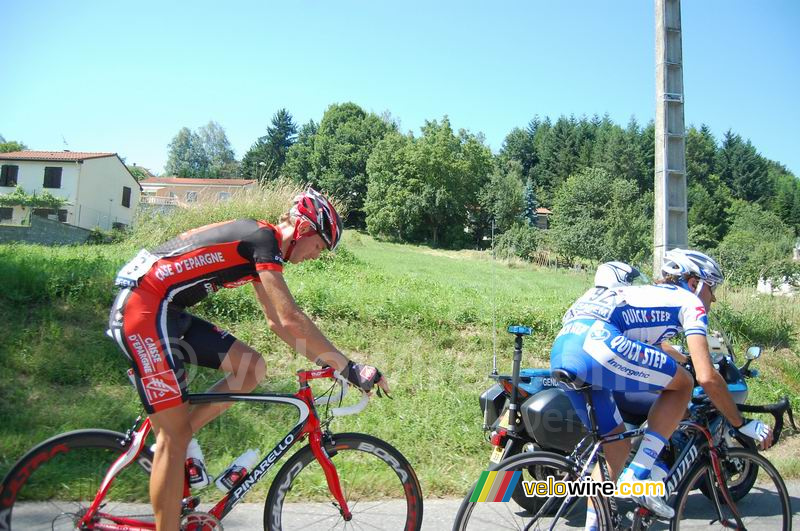Arnaud Coyot (Caisse d'Epargne) & Carlos Barredo (QuickStep)