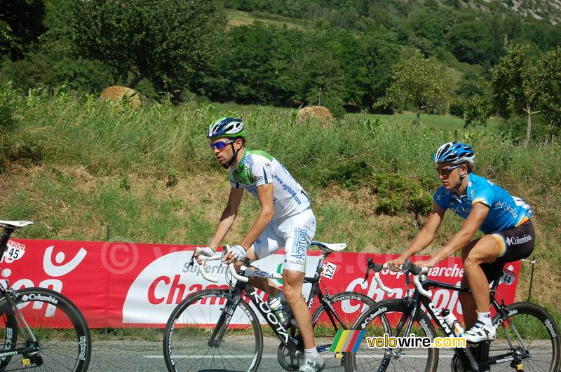 Freddy Bichot (Agritubel) & Gerald Ciolek (Columbia)