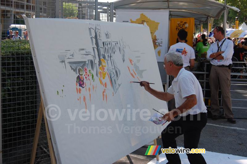 André Fuzin : een schilderij in één uur (1)