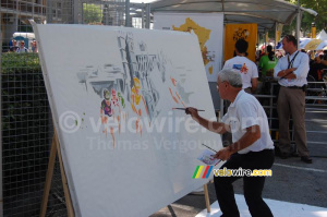 André Fuzin : un tableau en une heure (1) (835x)