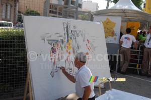 André Fuzin : un tableau en une heure (2) (1163x)