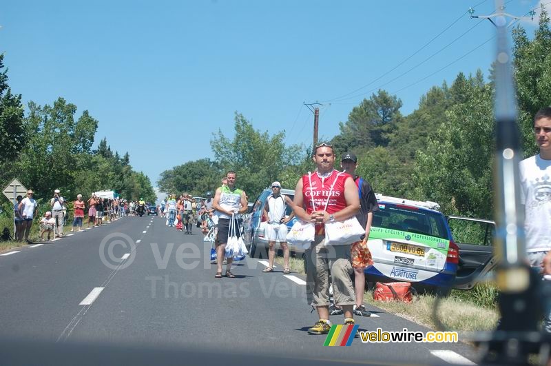 Ravitailleringszone: Cofidis & Agritubel