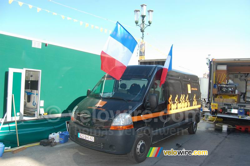 Orange laat de Franse vlag wapperen in Italië!