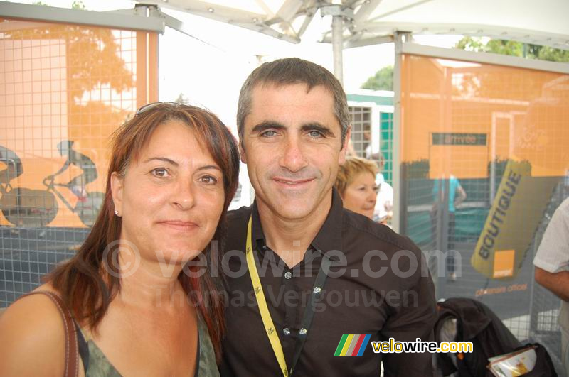 Nathalie & Laurent Jalabert