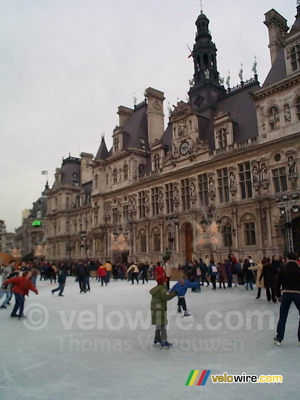 Schaatsen voor het Hôtel de Ville II