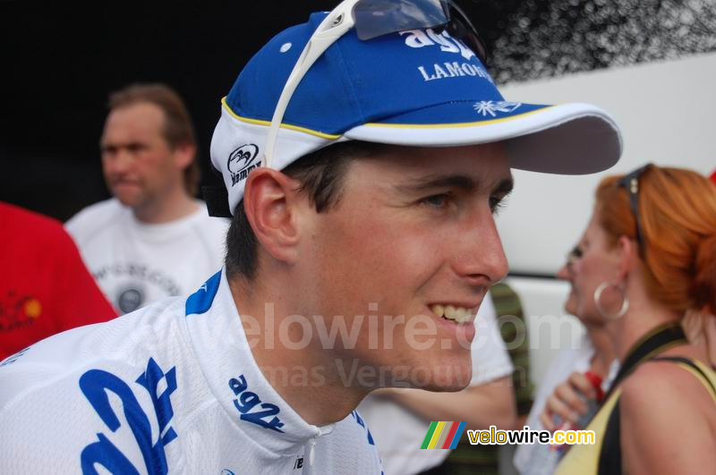 Hubert Dupont (AG2R La Mondiale) - close up