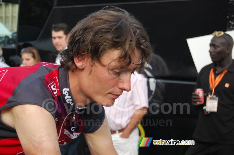 Johan Vansummeren (Silence Lotto) - close up