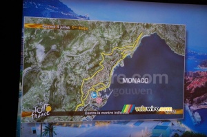 Track of the prologue Monaco > Monaco (Saturday 4 July, 15 kilometers, individual time trial) (1592x)