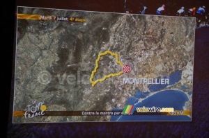 Track 4th stage: Montpellier > Montpellier (Tuesday 7 July, team time trial, 38 km) (1082x)