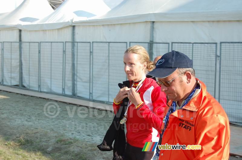 Judith Arndt (Duitsland), nummer drie Wereldkampioenschappen tijdrijden