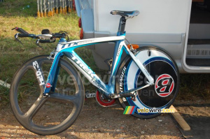 Janez Brajkovic' bike (Slovenia / Astana) (1020x)
