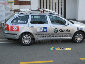 The Tunisian team car (817x)