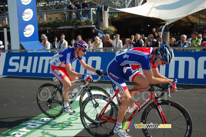 Ben Swift (Engeland) & Cyril Gautier (Frankrijk)