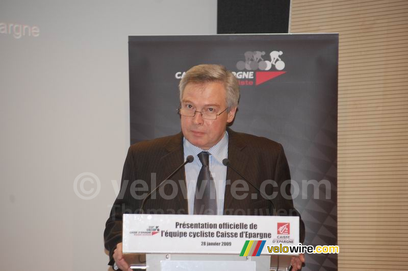 Philippe Lesieur, Directeur Mécénat Sponsoring Caisse Nationale des Caisses d'Epargne