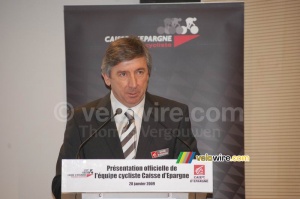 Eusebio Unzue, Manager général de l'équipe cycliste Caisse d'Epargne (1441x)