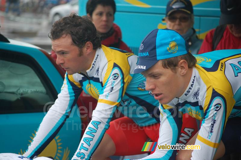 Sérgio Paulinho & Michael Schär (Astana)