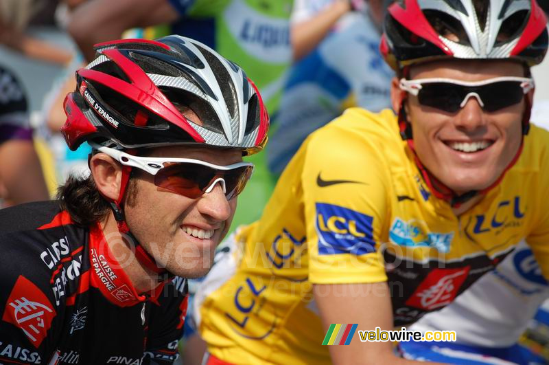 Dani Moreno & Luis Leon Sanchez (Caisse d'Epargne)